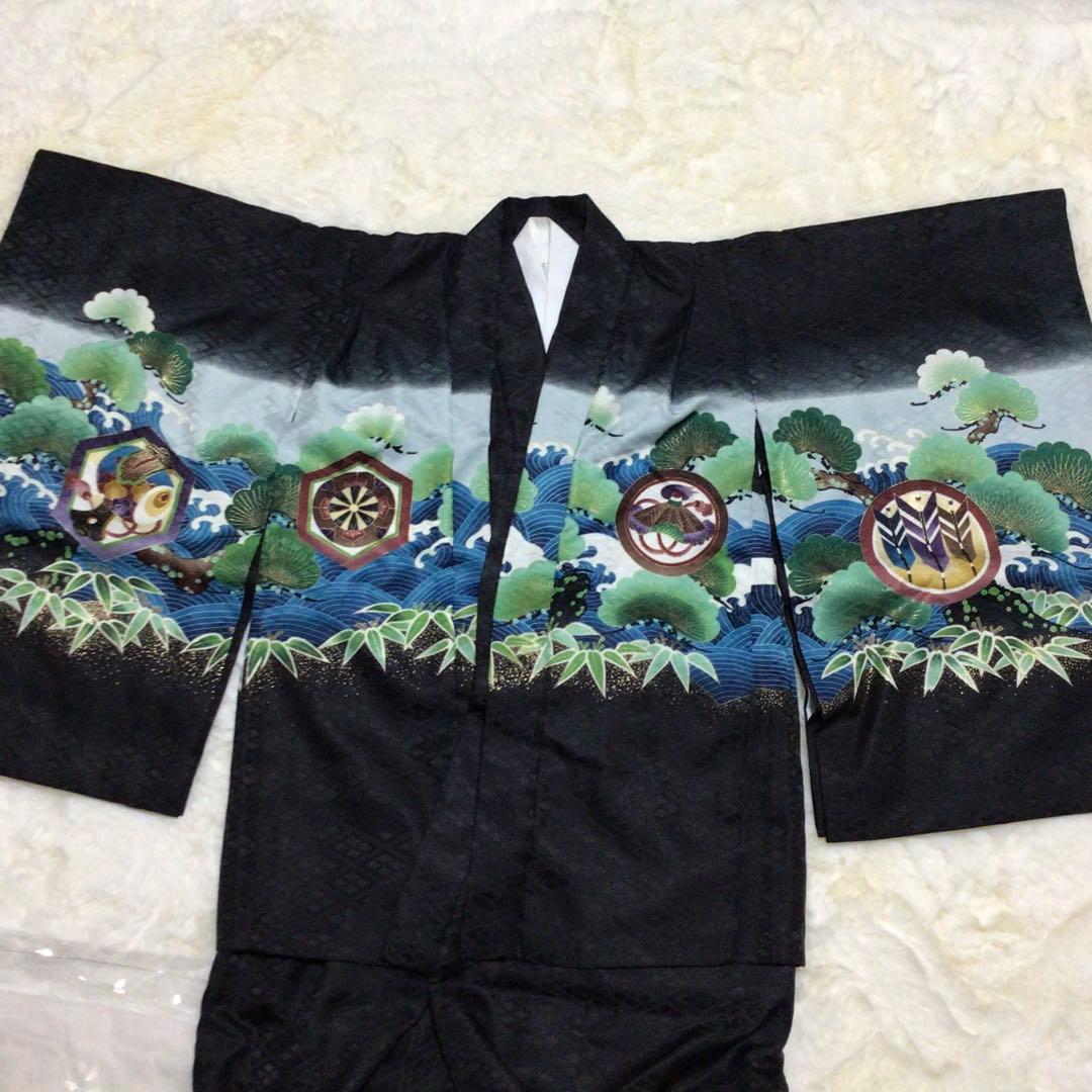 七五三 羽織袴 セット 男の子 五歳