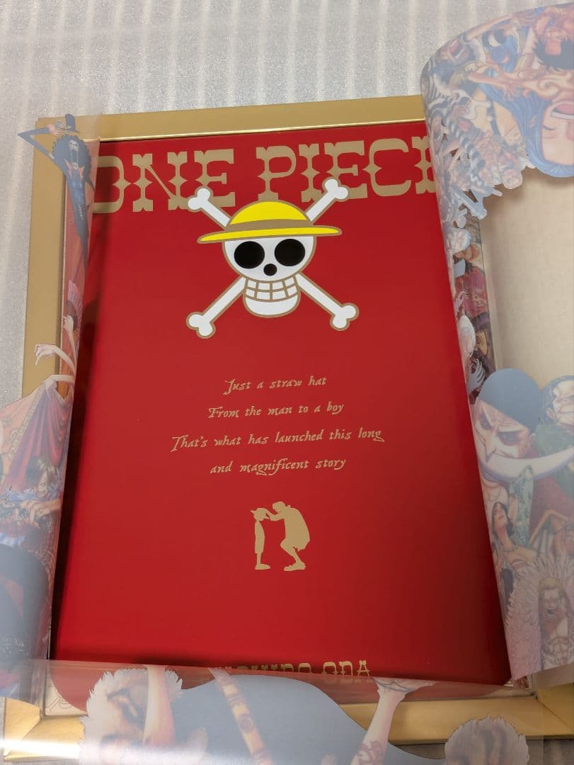 【受注生産限定】ワンピース 累計発行2億冊突破記念　第１話複製原稿BOX