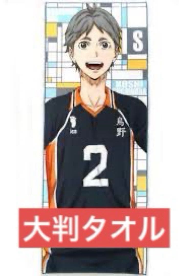 ⚠️説明文必読⚠️ ハイキュー！！ 菅原孝支 大判タオル