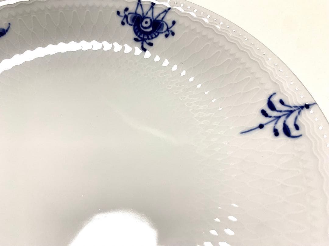 未使用 ロイヤルコペンハーゲン ブルーエレメンツ ブロッサム 20cm ペア箱