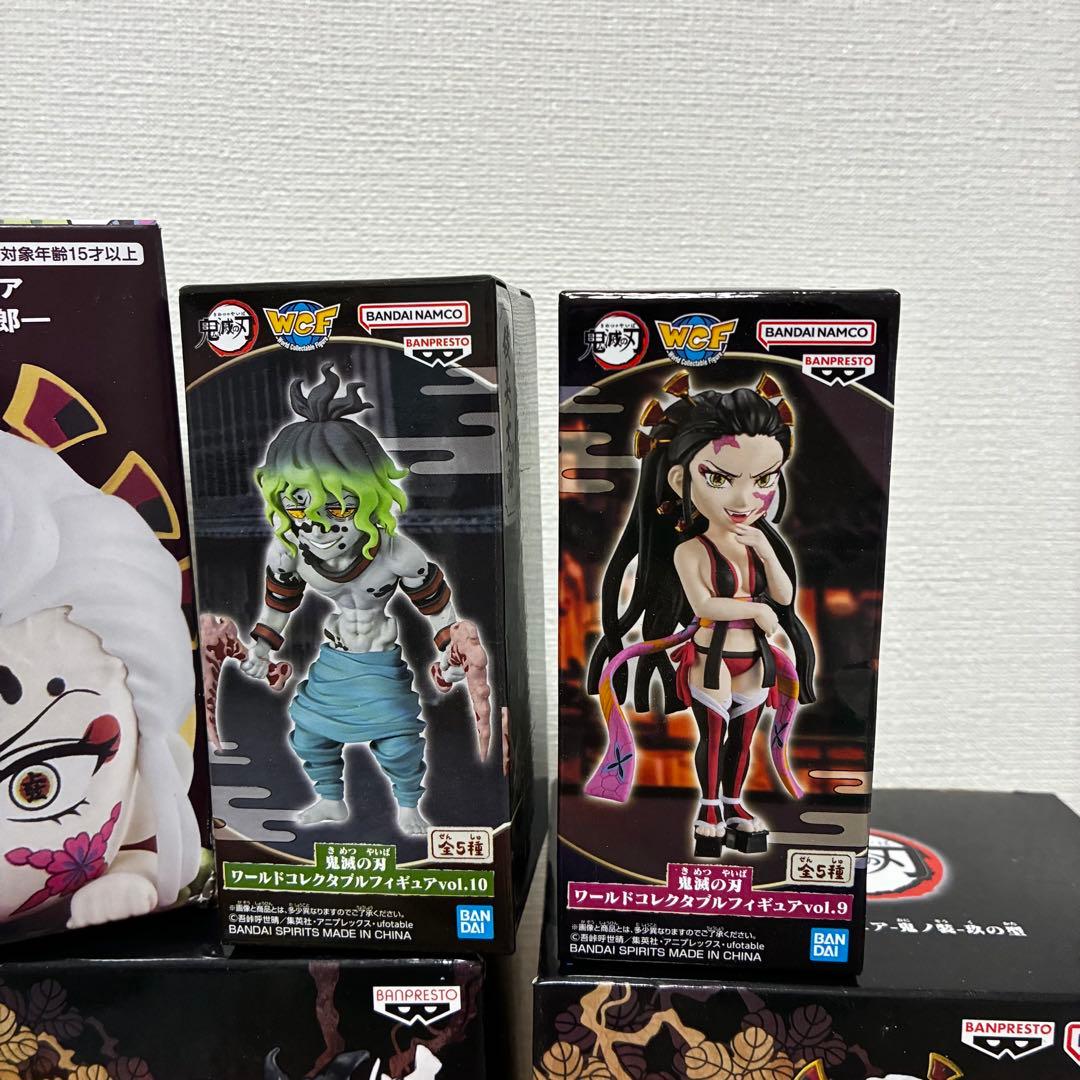 鬼滅の刃 遊郭編 堕姫 妓夫太郎 フィギュア まとめ売り セット 一番