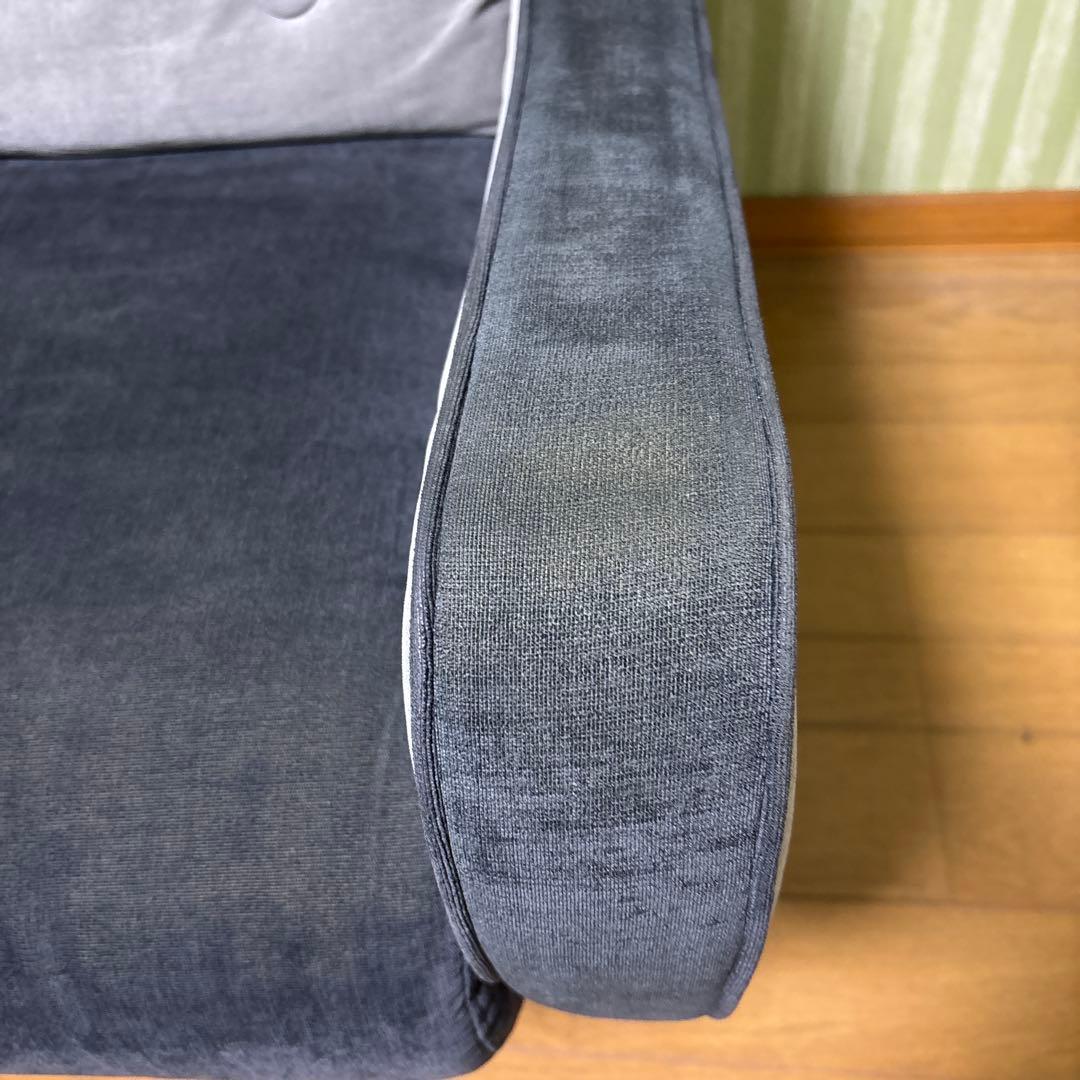 最終価格‼︎ Francfrancフランフラン ピルティ 1人掛けソファ グレー