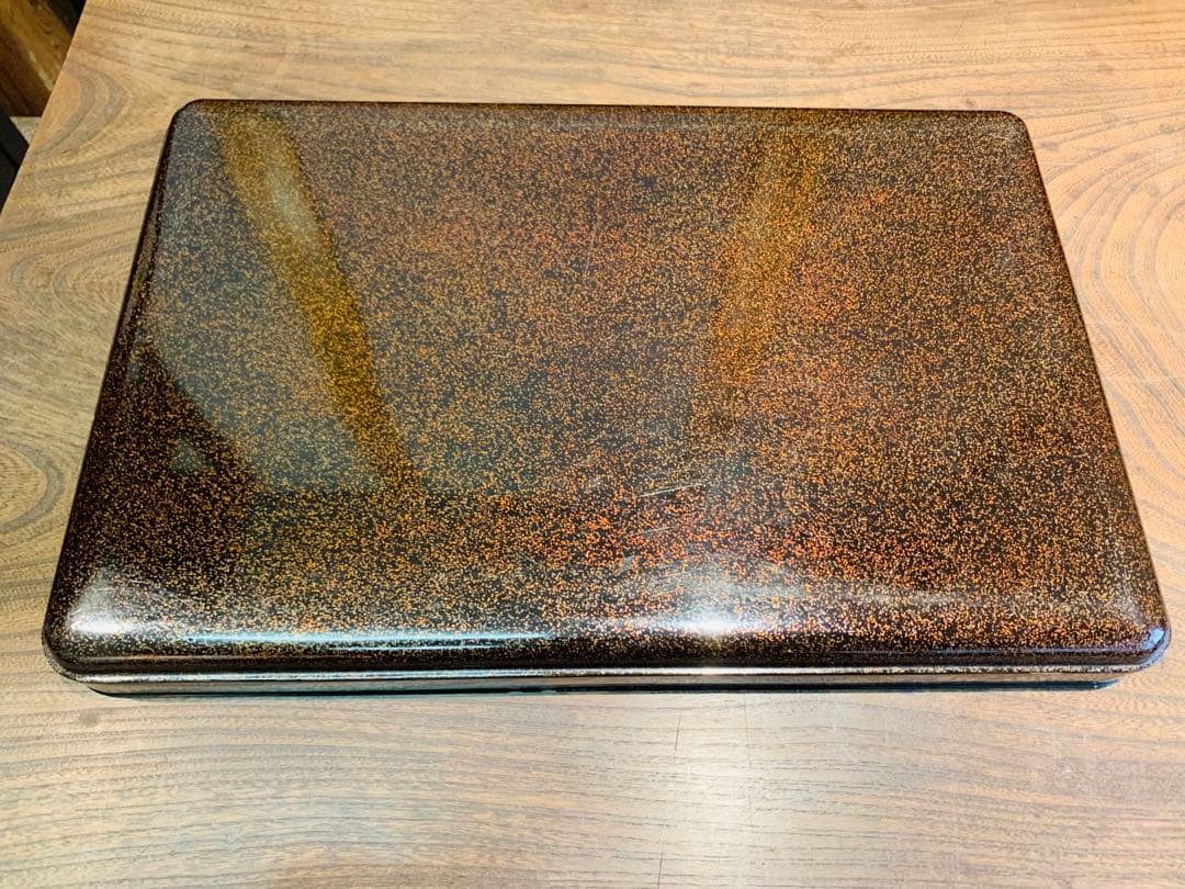 硯盆 広蓋 お盆 蒔絵 亀 天保時代 骨董 アンティーク - メルカリ