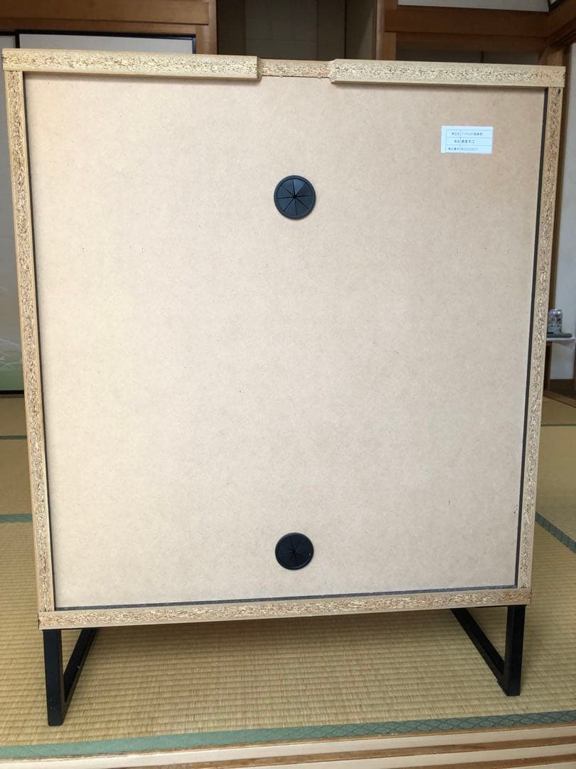 ダークブラウンPCキャビネット 日本製