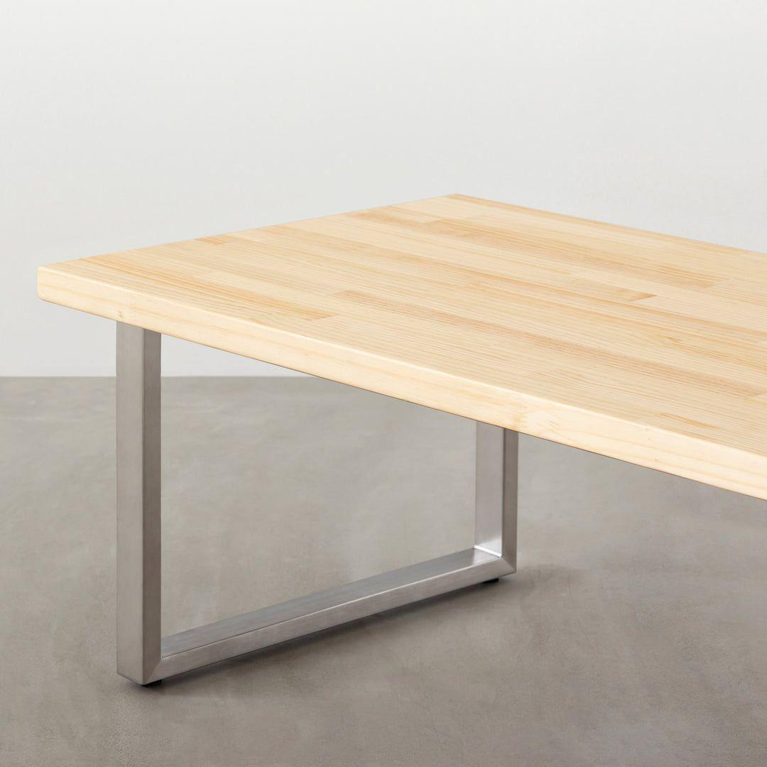 センターテーブル ローテーブル THE LOW TABLE Stainless