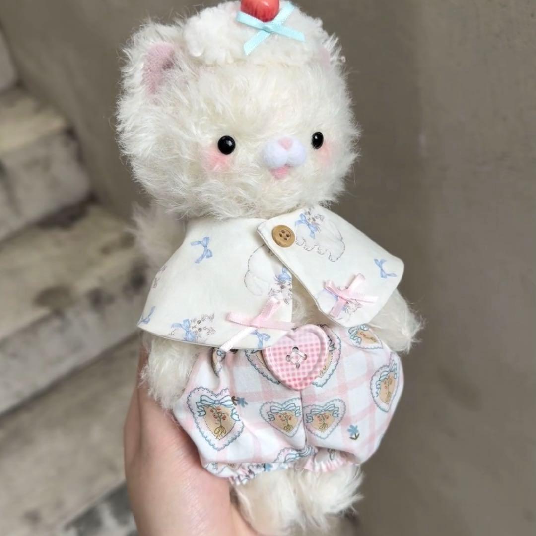 甘いねこちゃん アーティストベア 海外作家様 ハンドメイド ぬいぐるみ