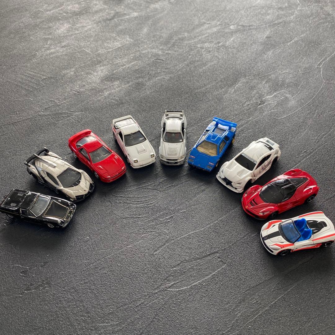 トミカ 9台まとめ売り プレミアムトミカ難あり日産GTR他8台セット