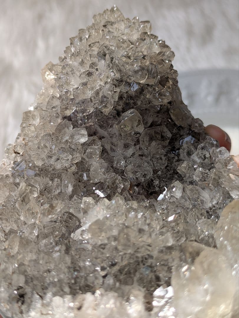 希少　♡グリーンアメジスト　花　皿♡　浄化にも