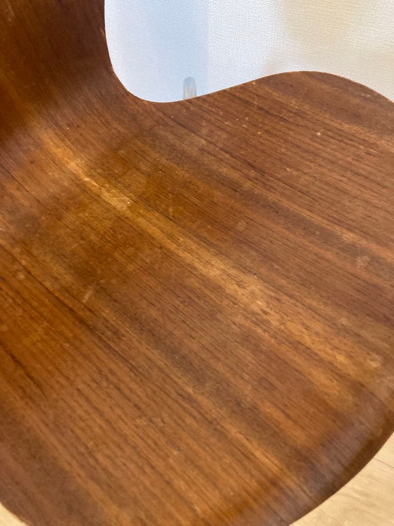 フリッツハンセン　セブンスチェア　ブラウン 木製