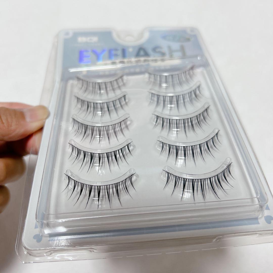 未使用　自然 つけまつげ ナチュラル アイラッシュ 高級繊維