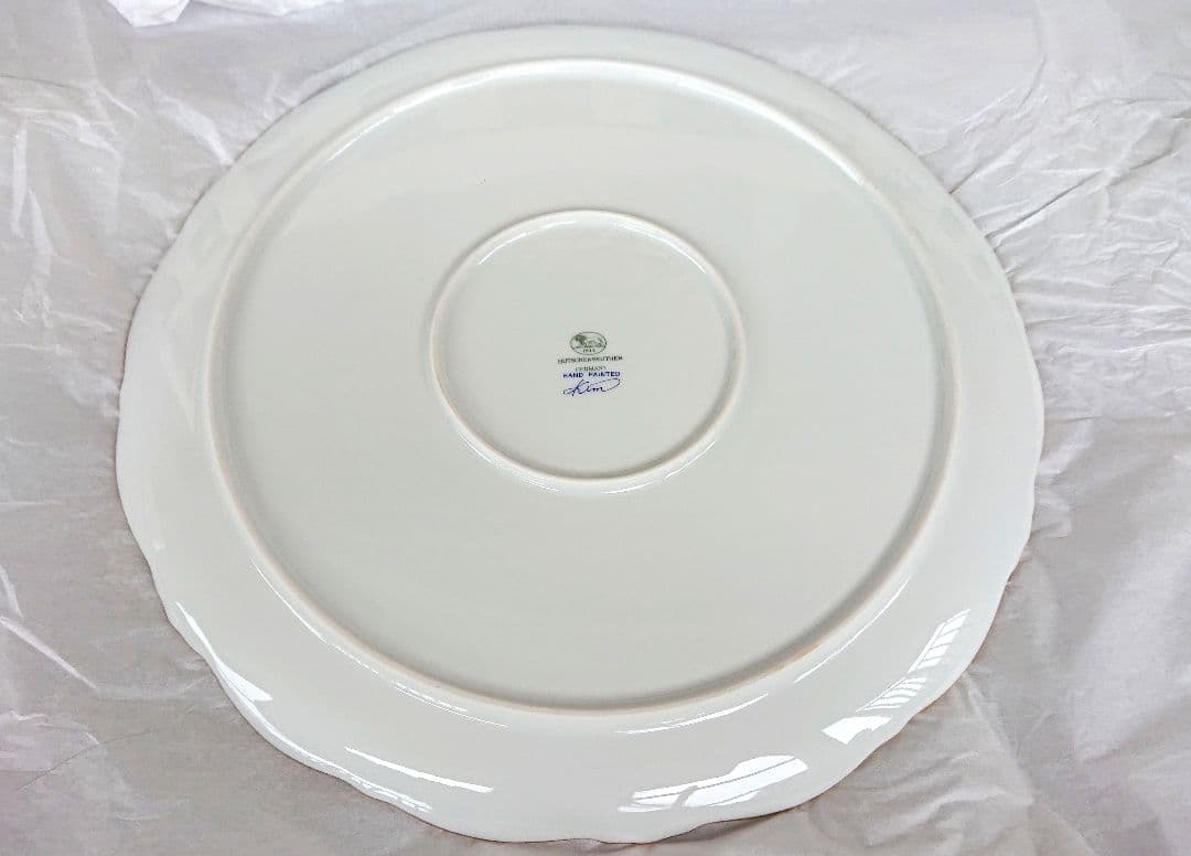 希少サイン入1級品フッチェンロイターHUSTSCHENREUTHER金彩マイセン