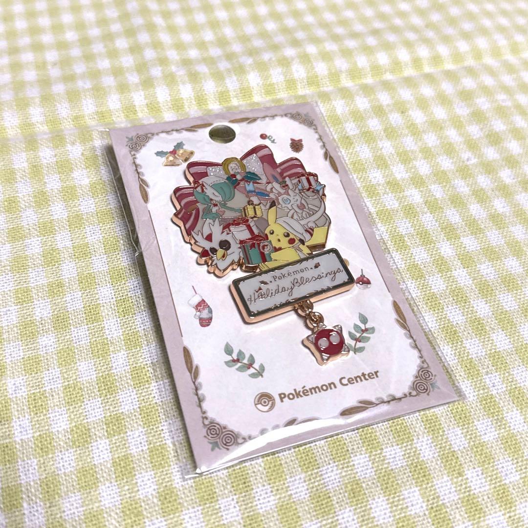 新品未開封】ポケモンセンター クリスマス ロゴピンズ - メルカリ