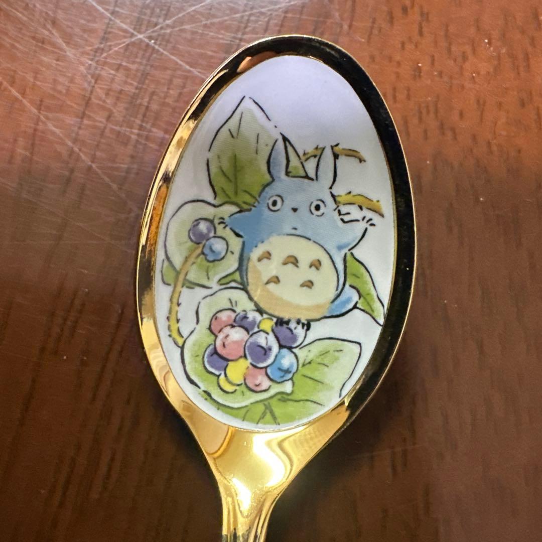 トトロ イラスト 金メッキスプーン 5本セット
