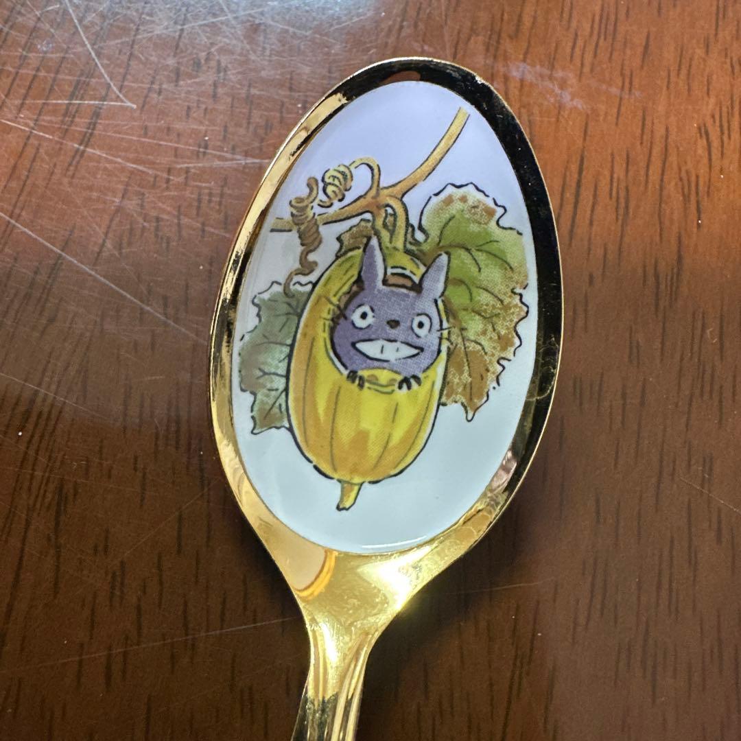 トトロ イラスト 金メッキスプーン 5本セット