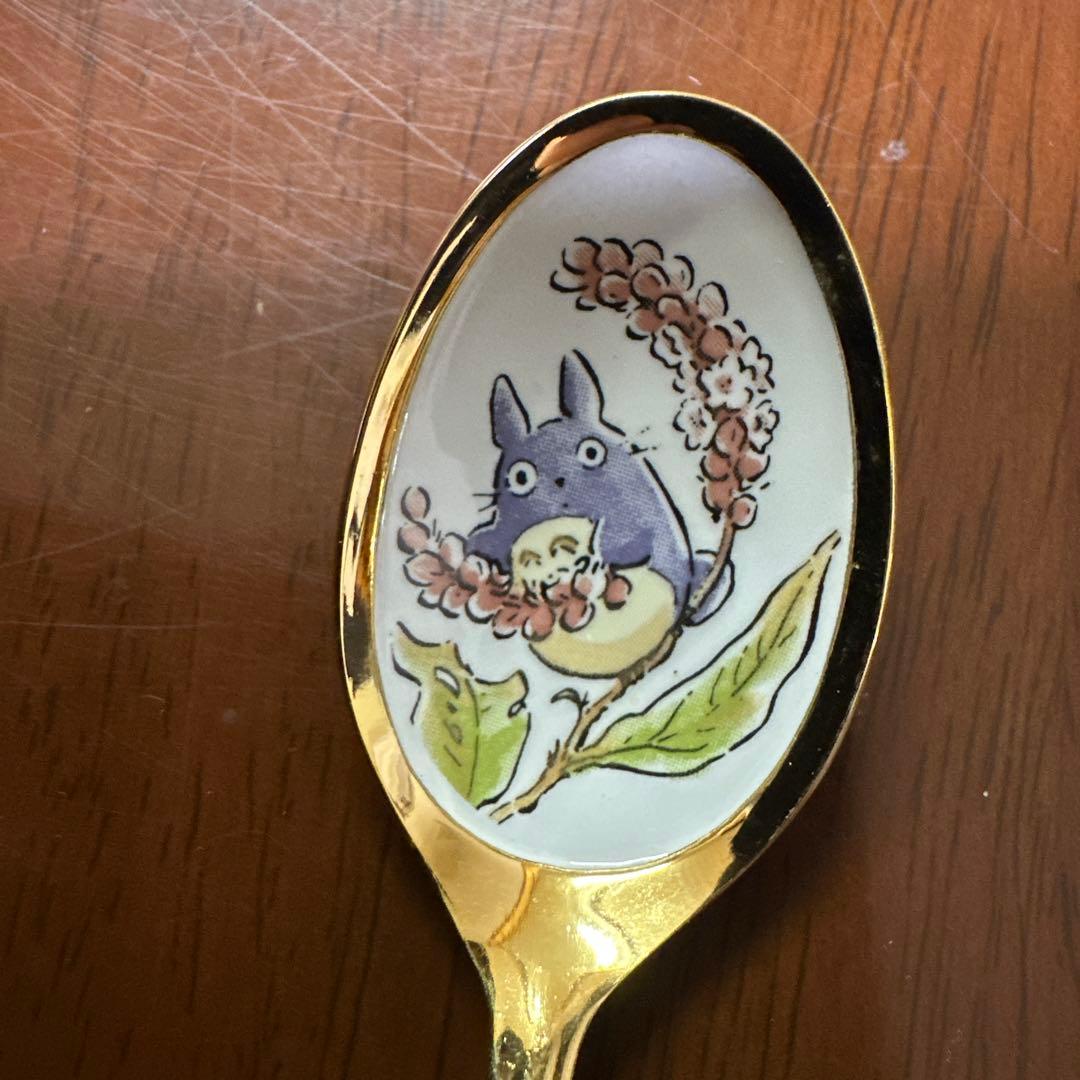 トトロ イラスト 金メッキスプーン 5本セット