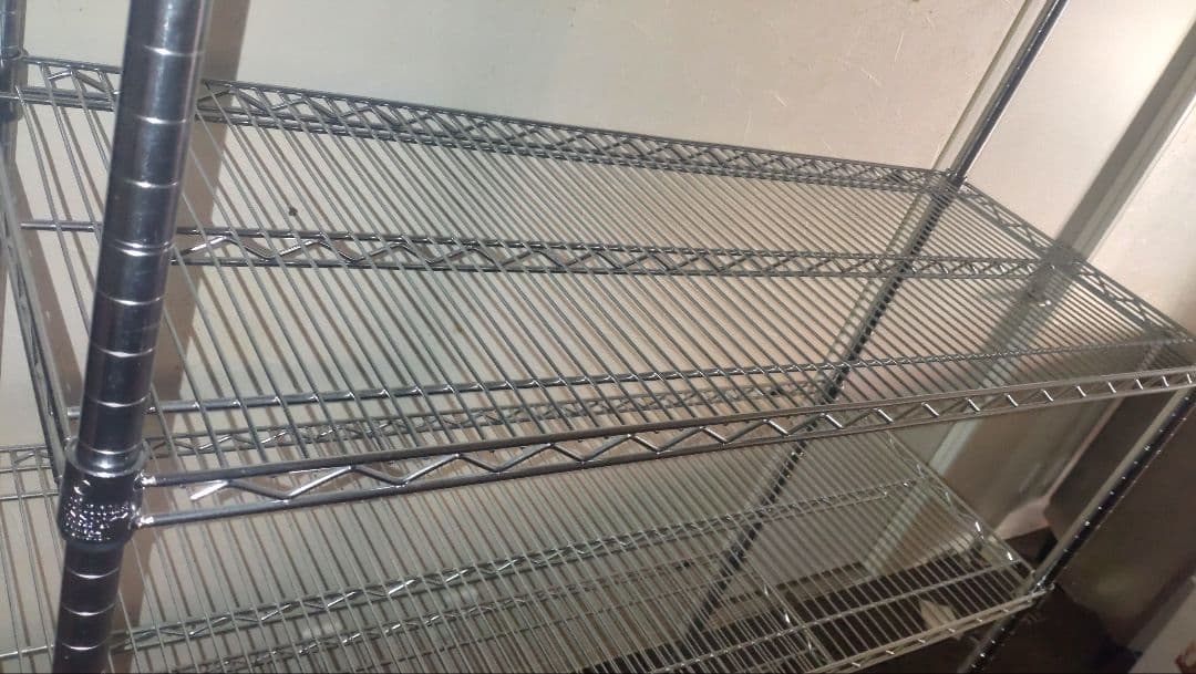 ４段スチールラック ルミナス