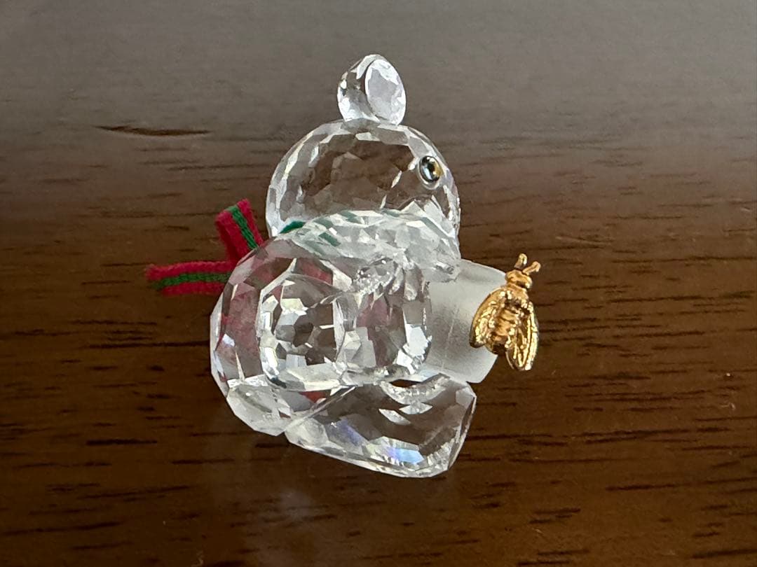 スワロフスキー Swarovski クリスタル クリスベアとハニーポット