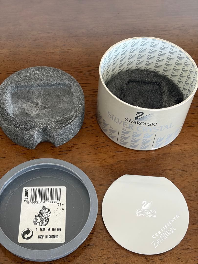 スワロフスキー Swarovski クリスタル クリスベアとハニーポット