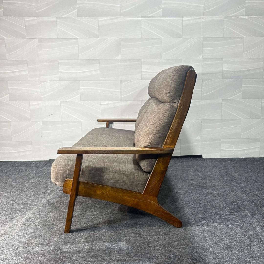 マナベインテリア 3人掛けソファ 布張りソファ ニーナ ソファ d4693