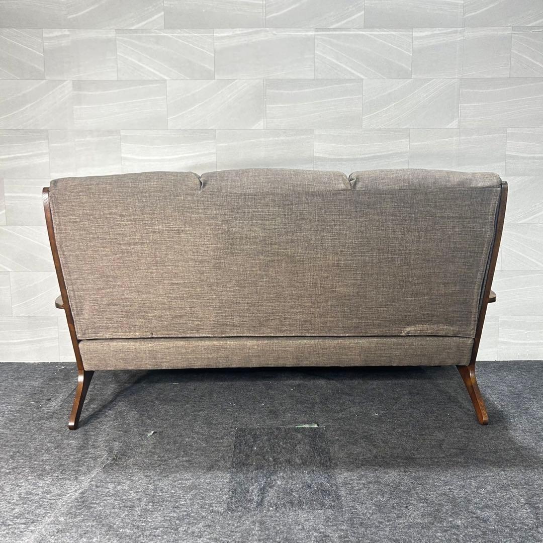 マナベインテリア 3人掛けソファ 布張りソファ ニーナ ソファ d4693