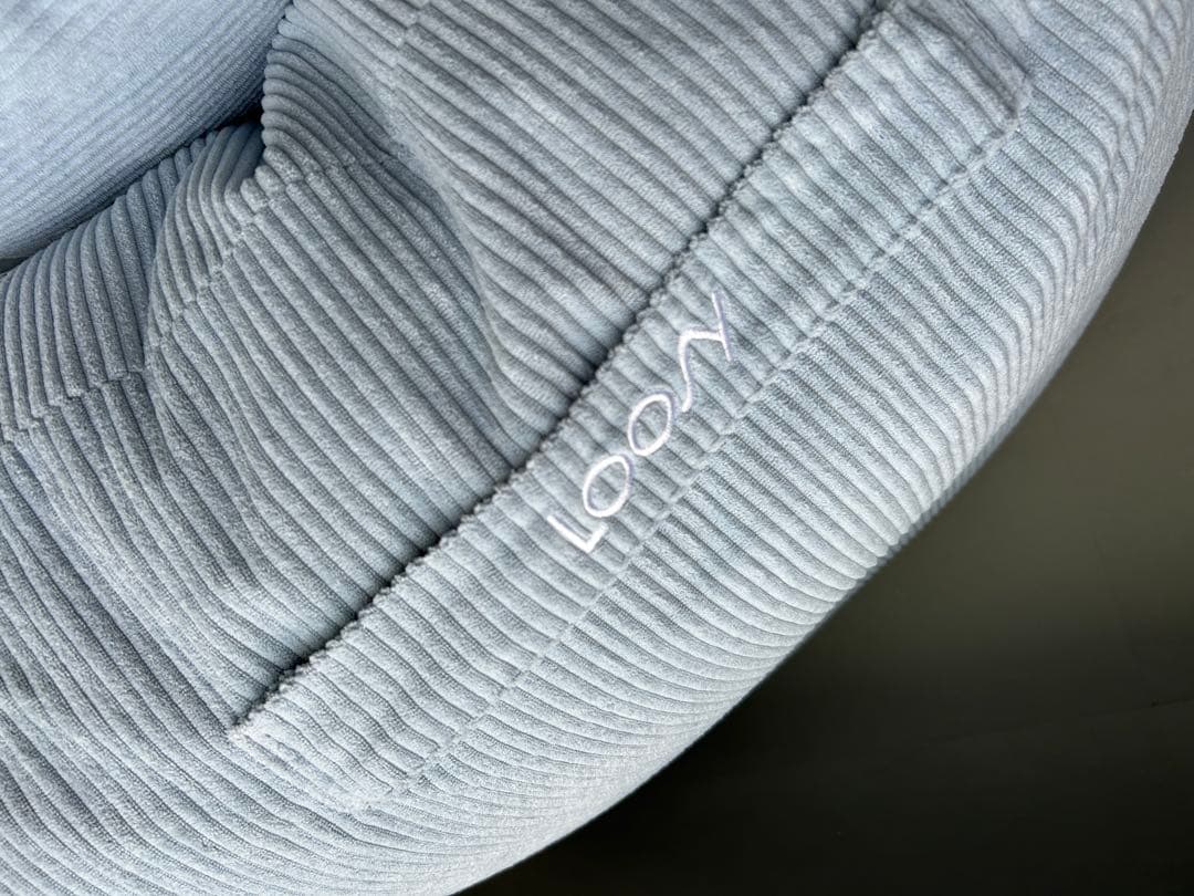 【3点セット】LOOSYソファ＋オットマン＋クッション Powder Blue