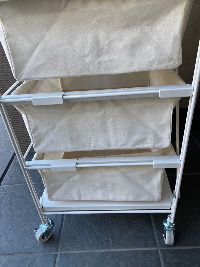 無印良品　スチール　収納　引き出し　帆布　ユニットシェルフ　取扱説明書付き