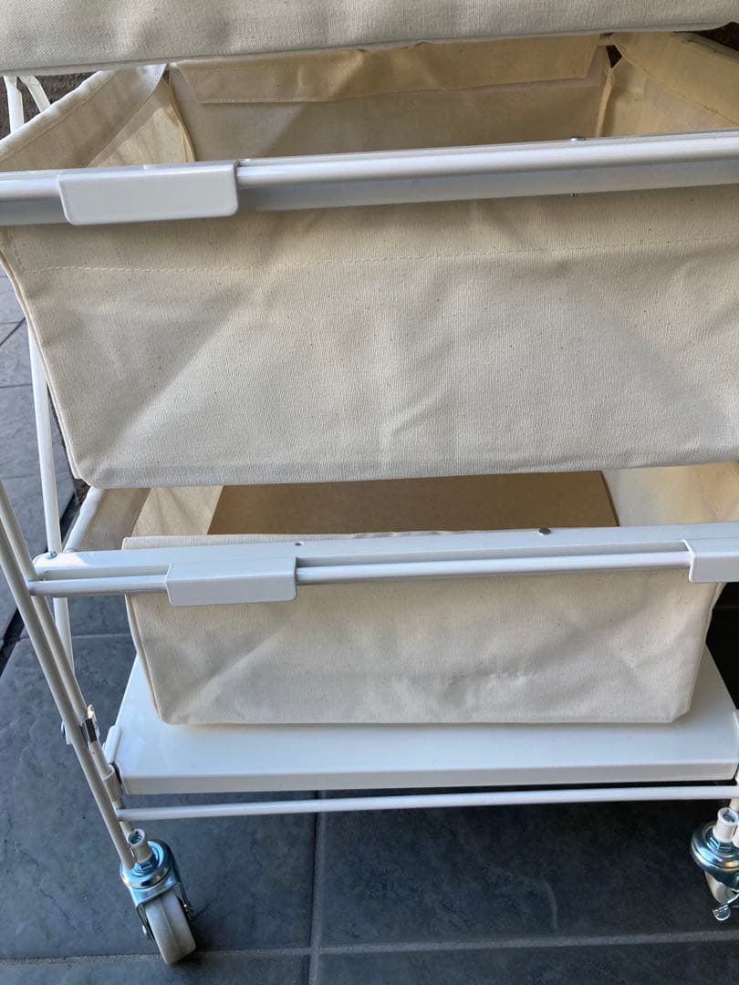 無印良品　スチール　収納　引き出し　帆布　ユニットシェルフ　取扱説明書付き