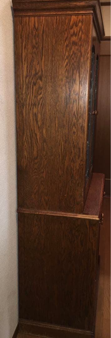 三越家具　ブルージュ　食器棚　ステンドグラス