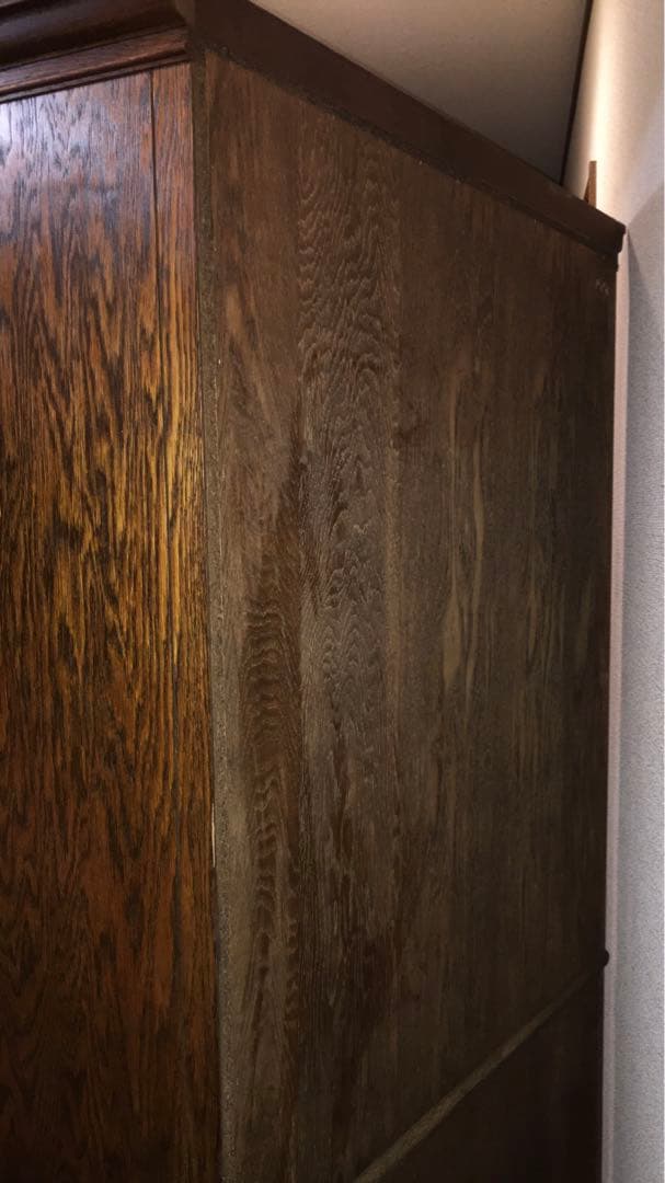 三越家具　ブルージュ　食器棚　ステンドグラス