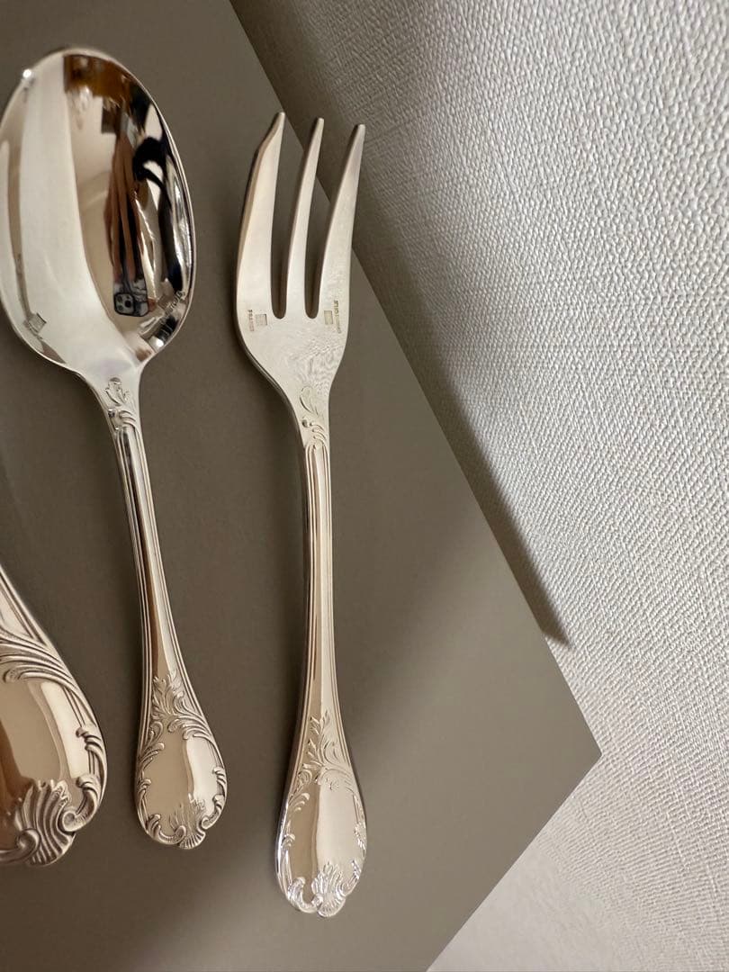 クリストフル　マルリー　2客セット カトラリーセット　ディナー　箱付き