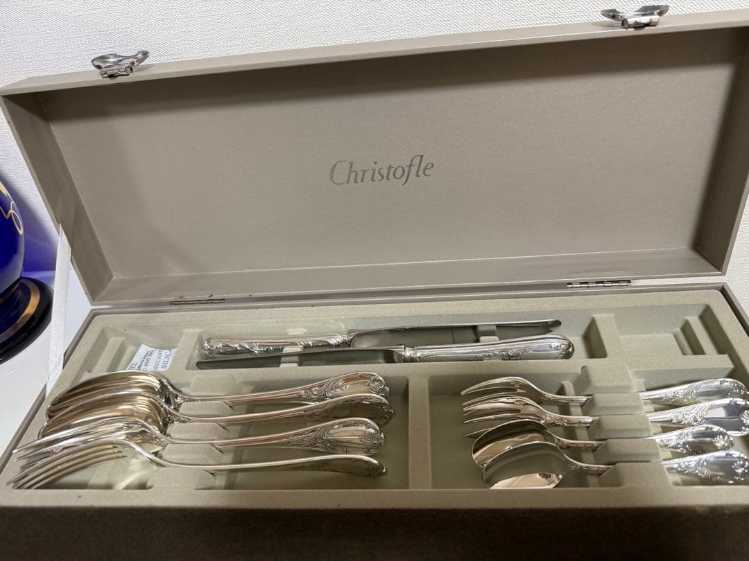クリストフル　マルリー　2客セット カトラリーセット　ディナー　箱付き