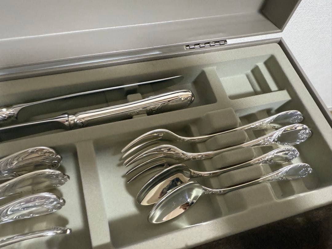 クリストフル　マルリー　2客セット カトラリーセット　ディナー　箱付き