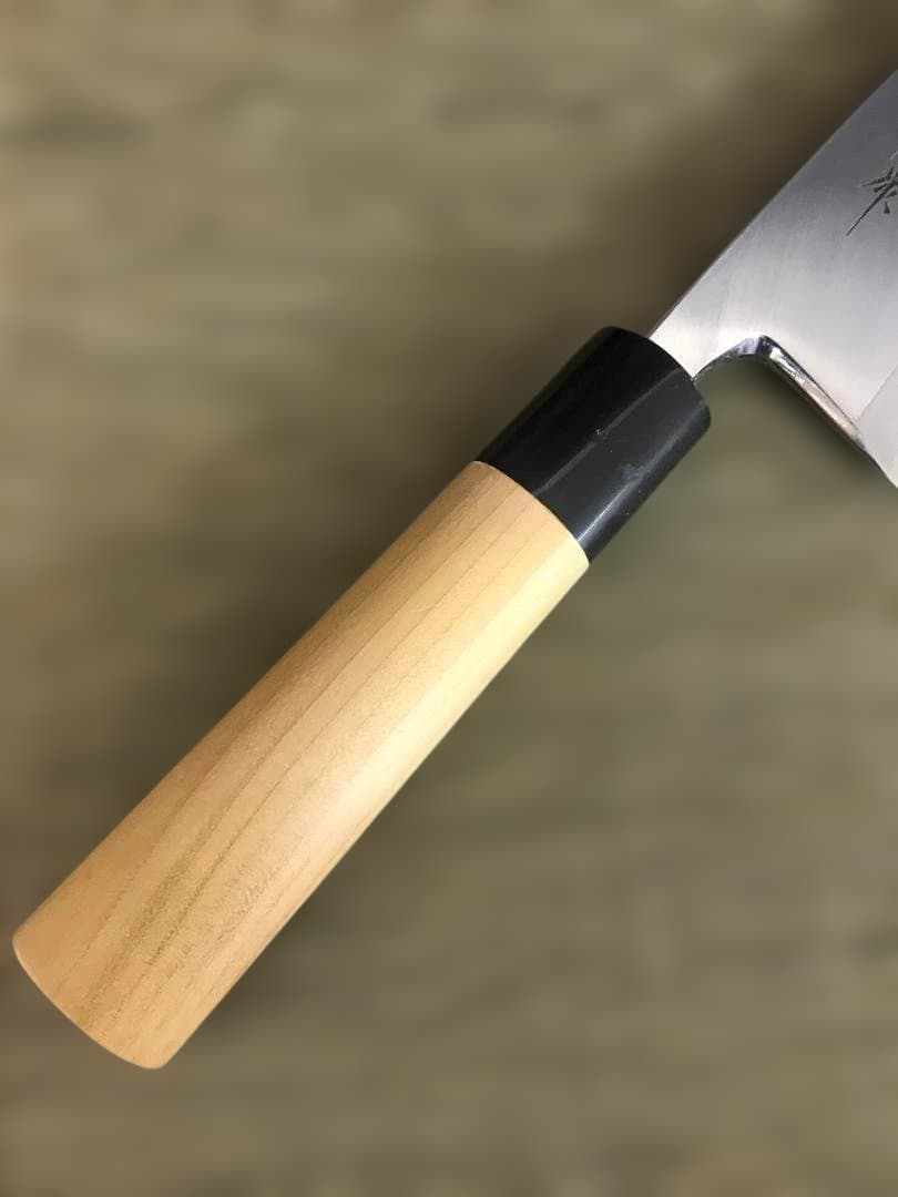 【新品未使用】堺孝行　和包丁本霞研シリーズ 出刃180ｍｍ