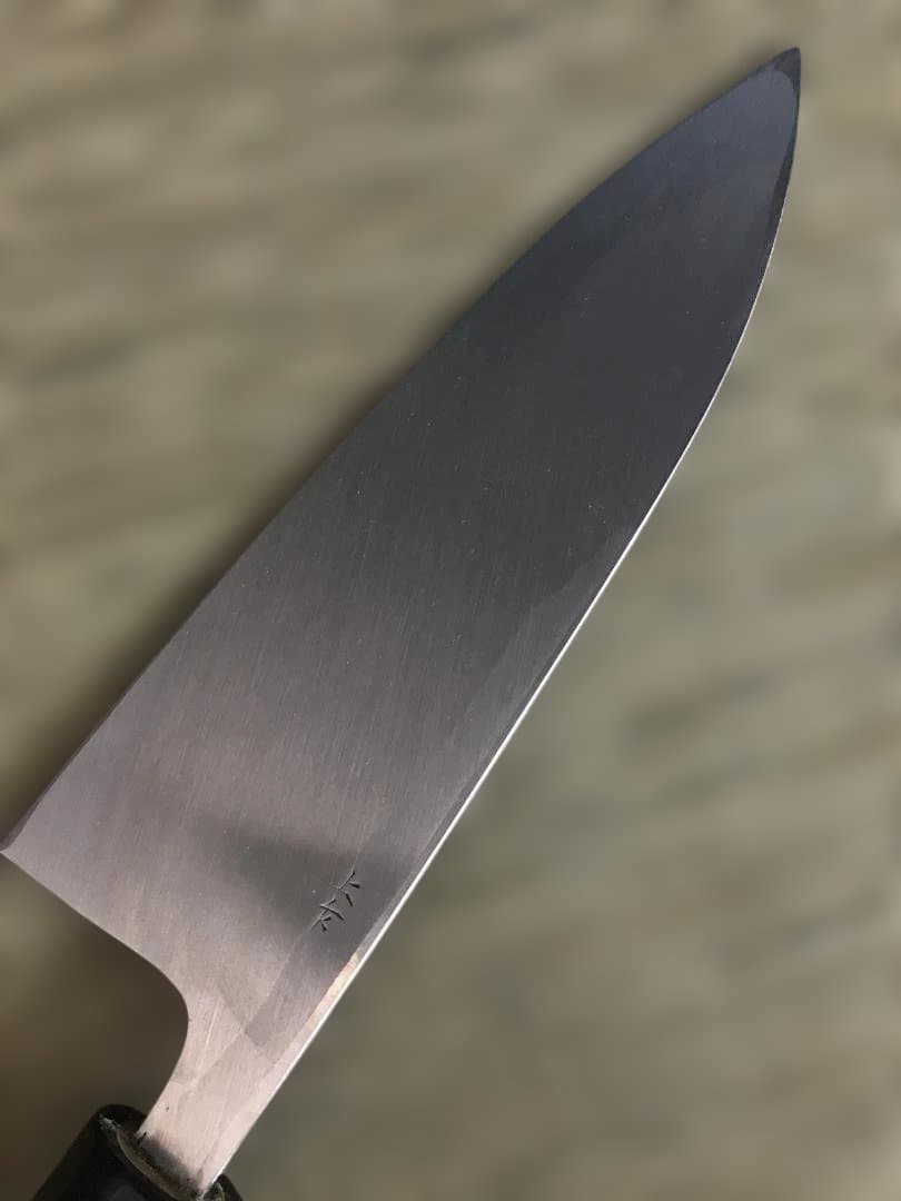 【新品未使用】堺孝行　和包丁本霞研シリーズ 出刃180ｍｍ