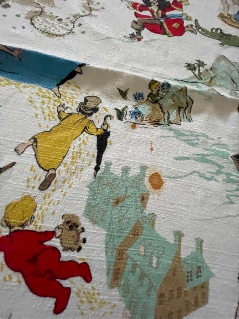 ☆ヴィンテージ　ピーターパン　ビンテージシーツ　カバー