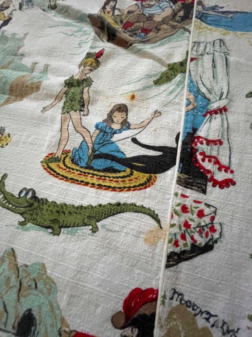 ☆ヴィンテージ　ピーターパン　ビンテージシーツ　カバー