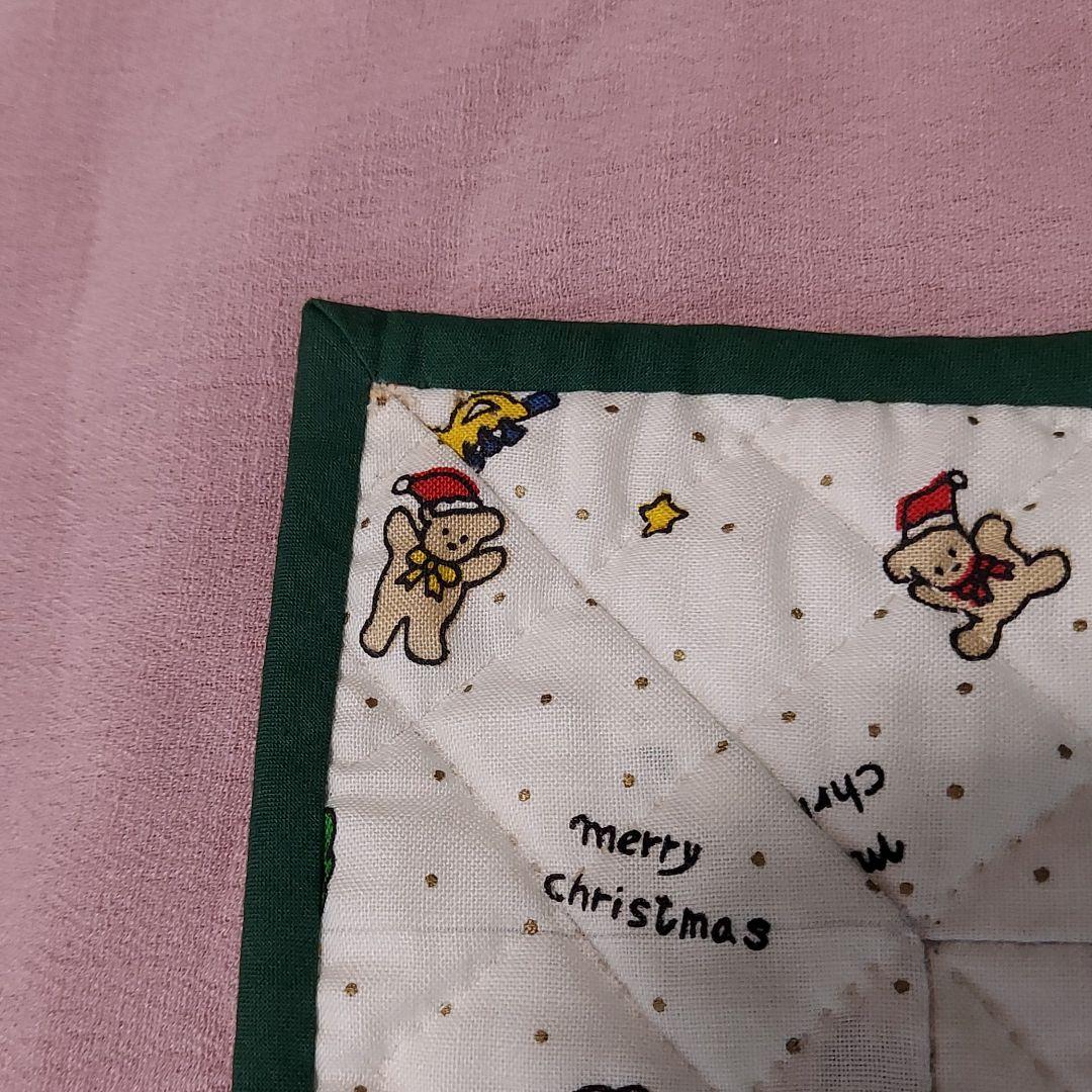 パッチワーク クリスマスタペストリー ハンドメイド - メルカリ