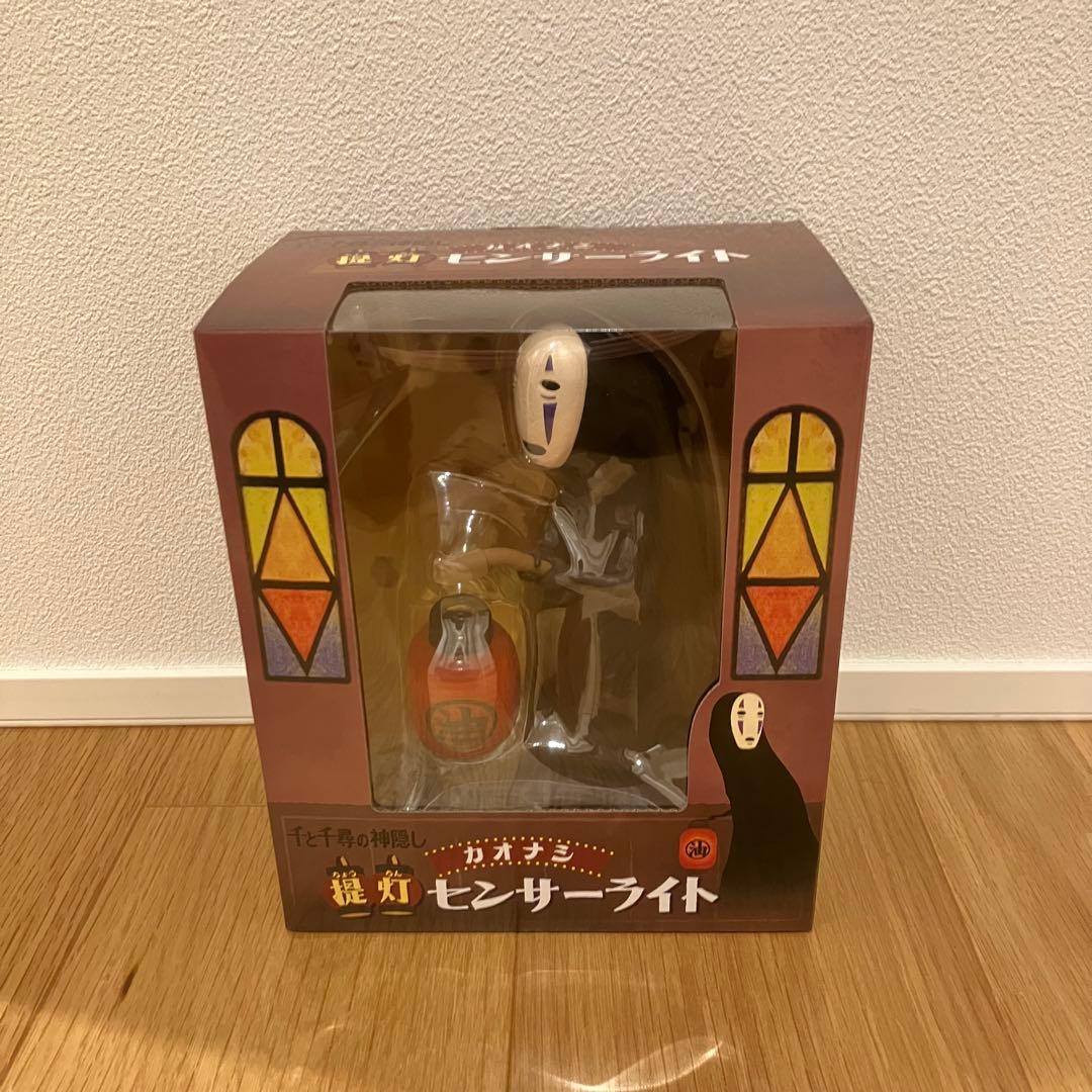 新品 どんぐり共和国 ジブリ 千と千尋の神隠し カオナシ 提灯 センサー ライト