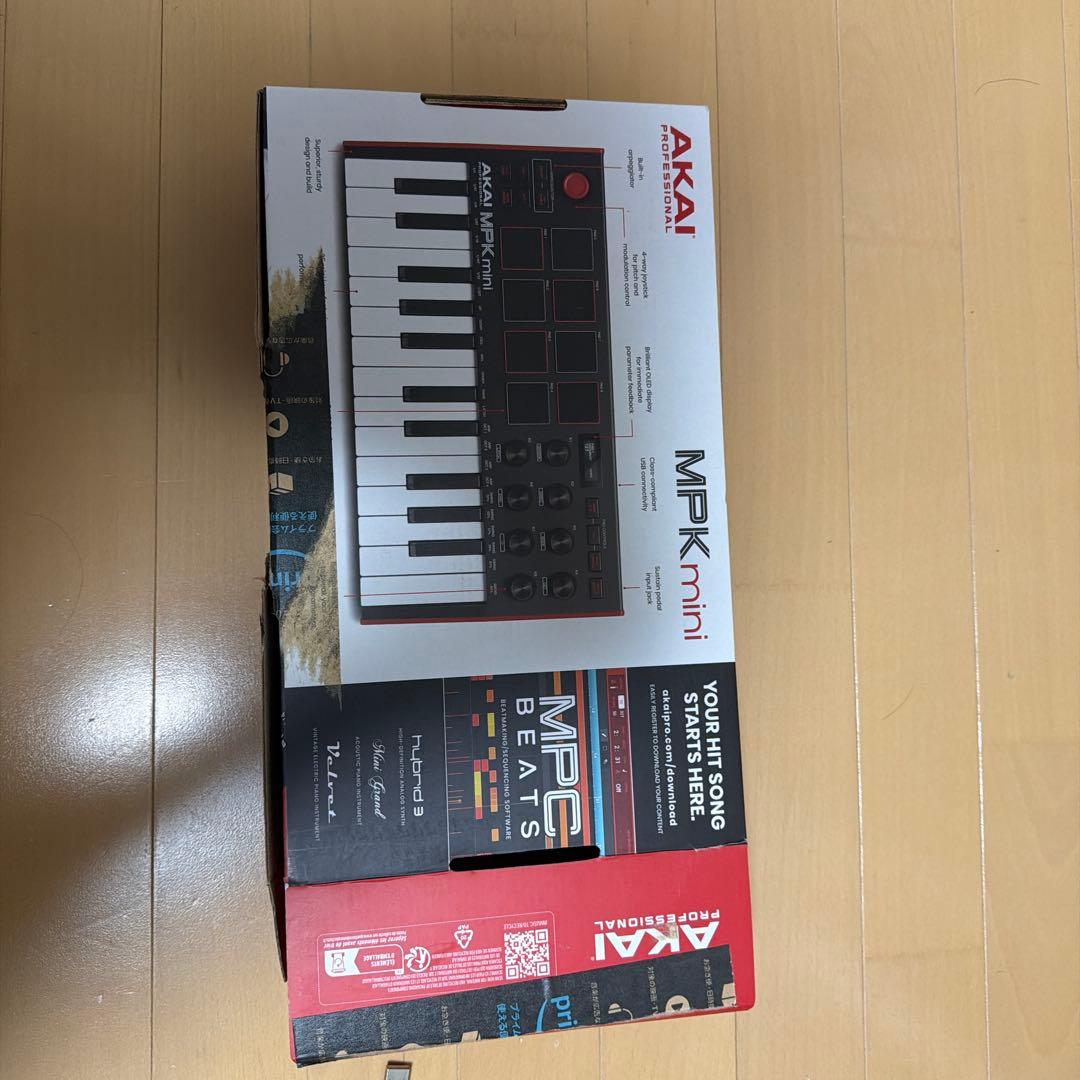 Akai MPK mini 25鍵 MIDIキーボード