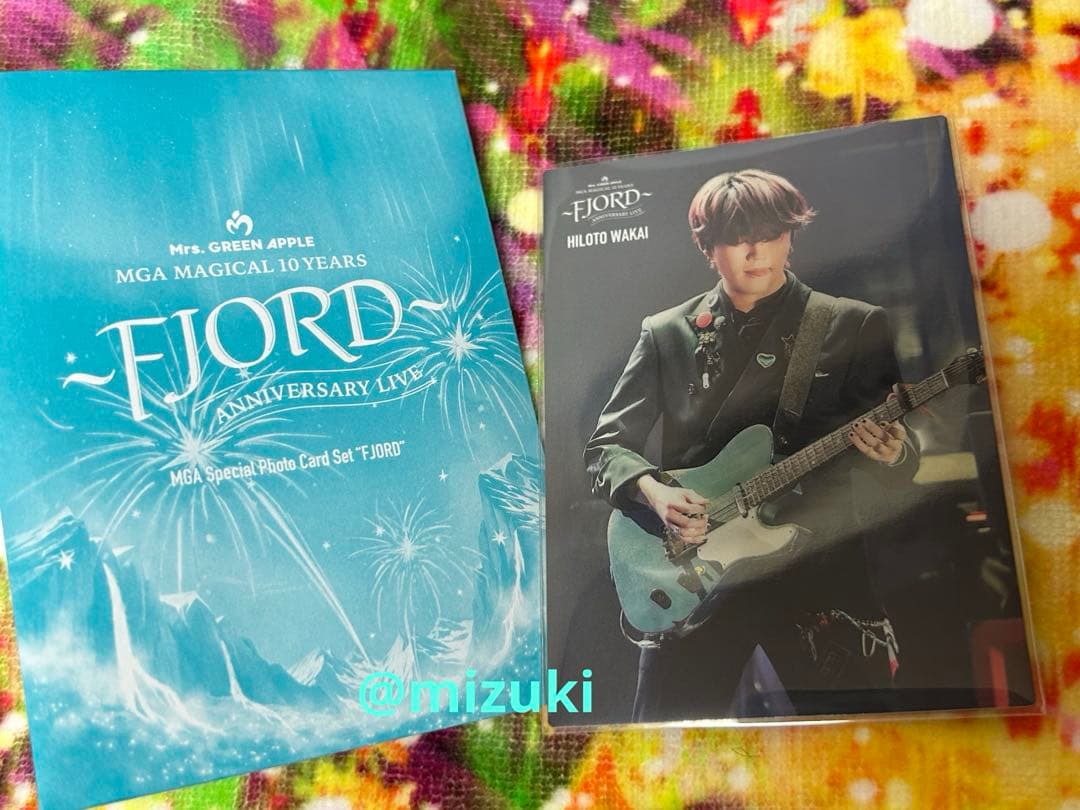 Mrs. GREEN APPLE ミセス フィヨルド フォトカ 9番 若井滉斗 - メルカリ