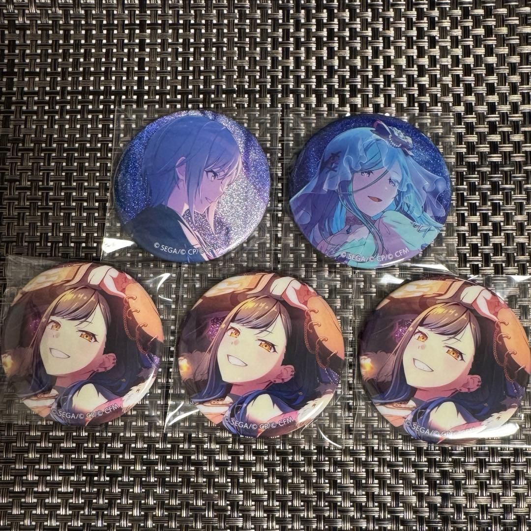 プロセカ グリッター缶バッジ 東雲彰人 48A 志歩 雫 杏 - メルカリ