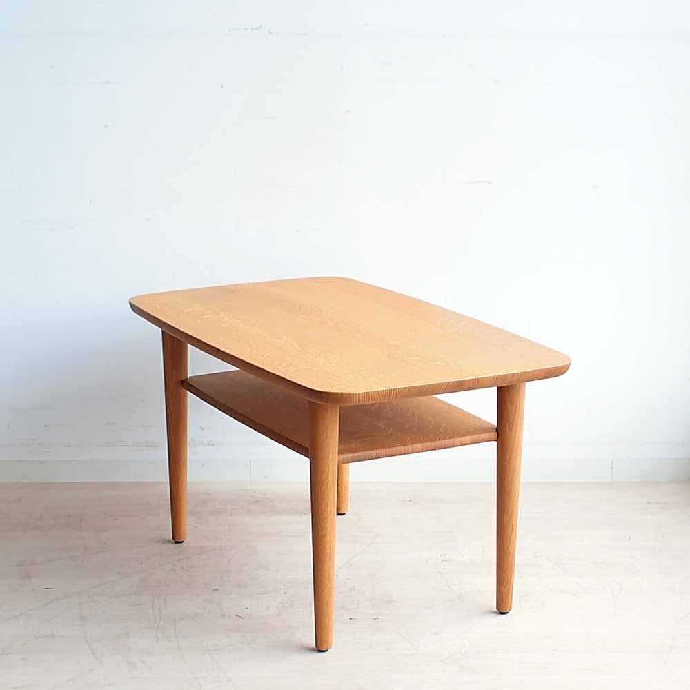 飛騨産業 キツツキ 「尽」 オーク材 テーブル 定価13万 ZR24416