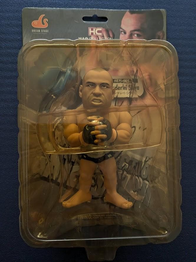 激レア】PRIDE・UFC ヴァンダレイ・シウバ サイン入りフィギア