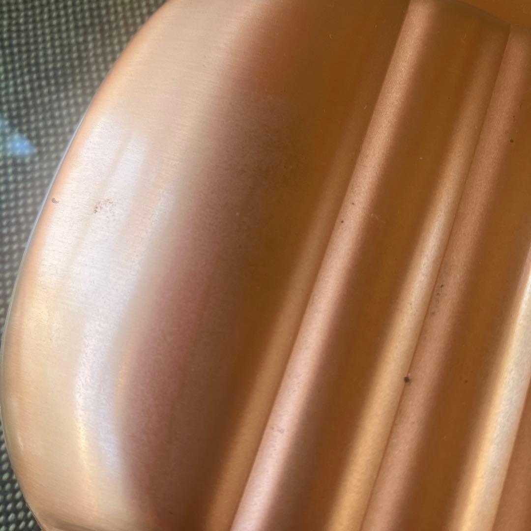 USEDです。汚れ、キズなどがあります。新光堂の銅湯たんぽ　小（袋付き）