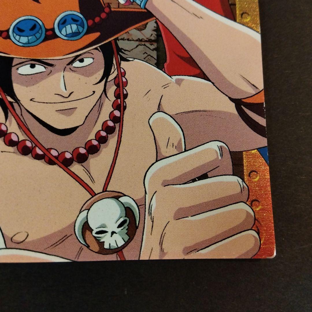 ONEPIECE アマダ エッチングカード ルフィ エース 初期 レア 当時