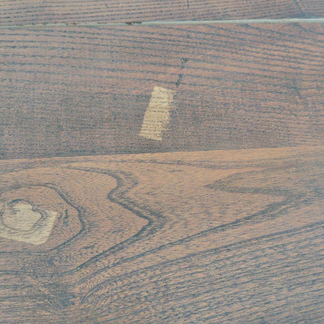 【匿名配送】テレビ台　木部ウォールナット色×アイアン脚　ブルックリン風