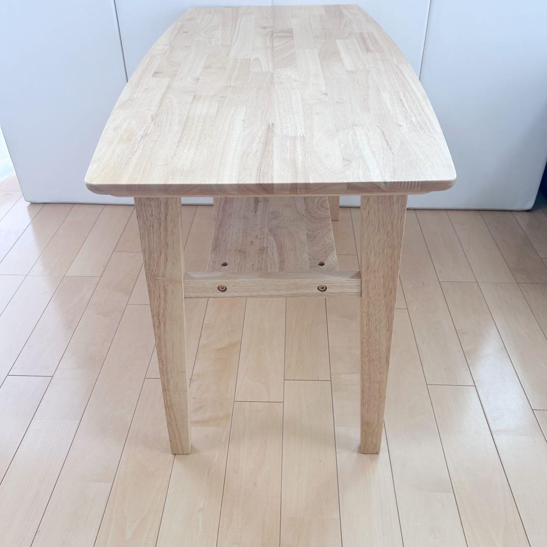 大川家具 天然木　サプリ センターテーブル　1000 ウレタン樹脂塗装　高600