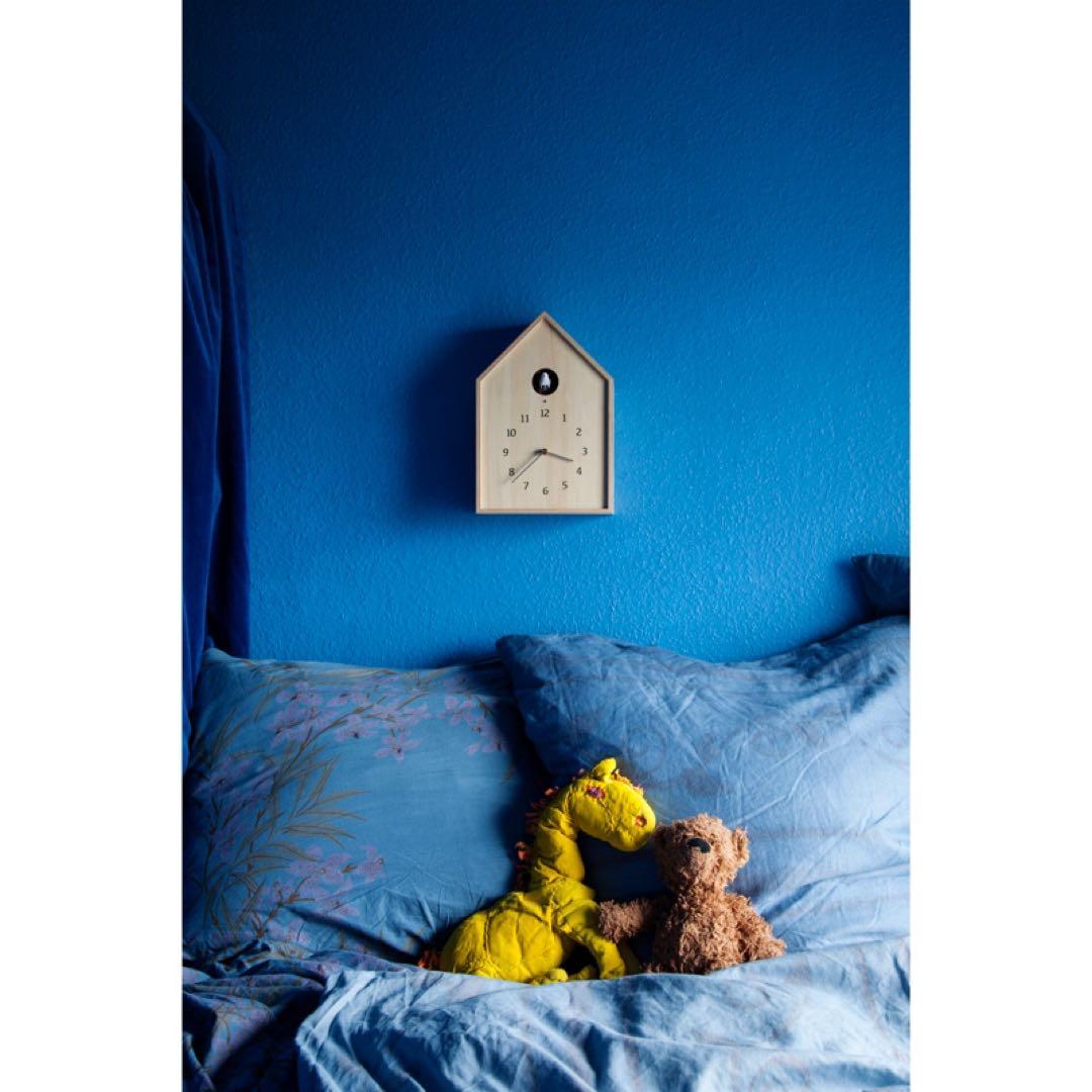 【新品箱入り】値下げはコメントにて　bird house clock