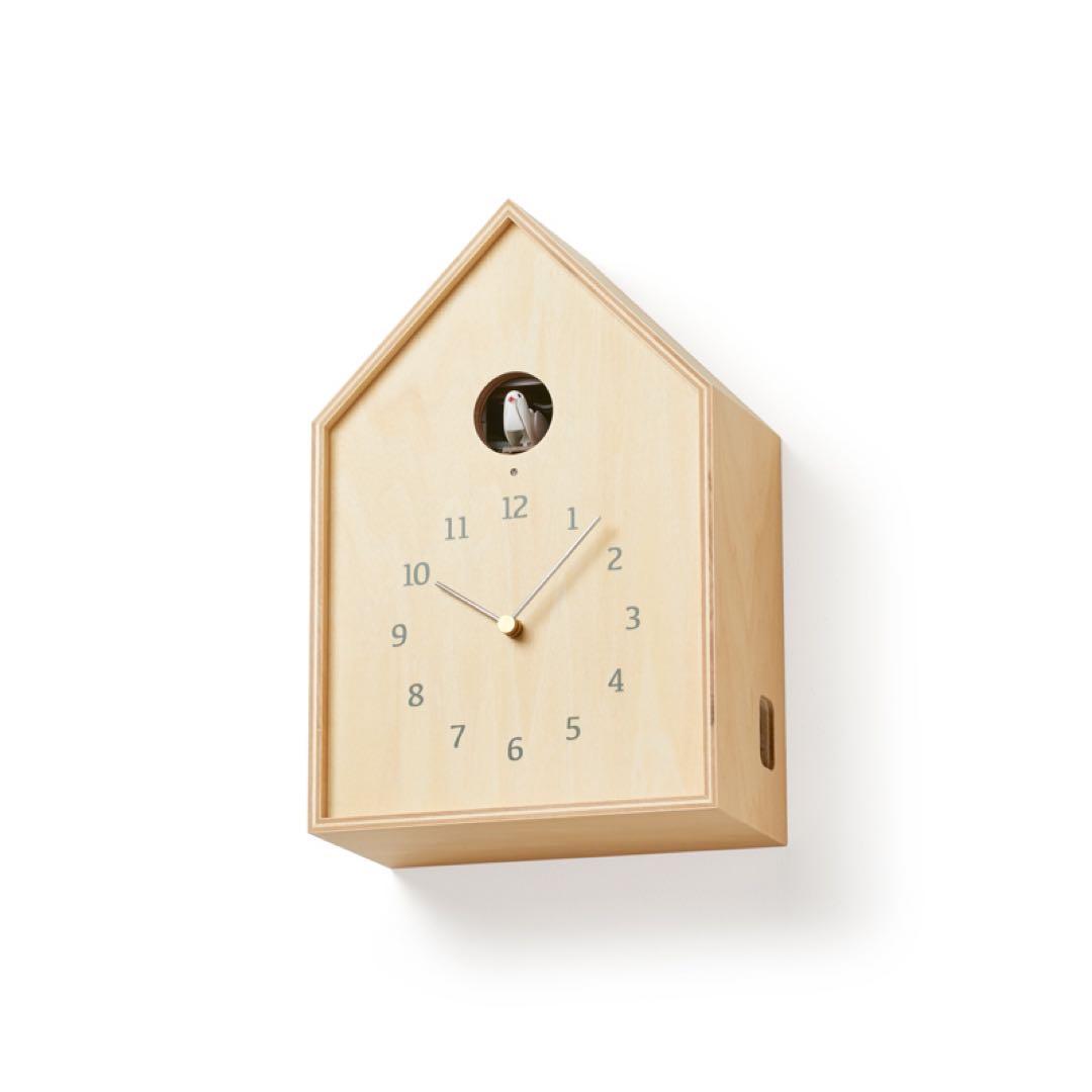 【新品箱入り】値下げはコメントにて　bird house clock