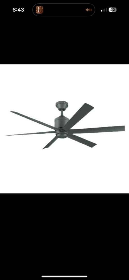 ODELIC WF249P1 シーリングファン チャコールグレー